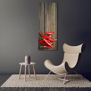 Vertikální Foto obraz skleněný svislý Chilli papričky osv-119501609