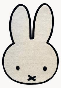 Ručně všívaný dětský koberec ve tvaru králíčka Miffy