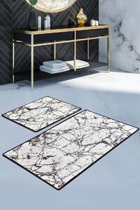 ASIR Koupelnová předložka MARBLE mramor 2 ks