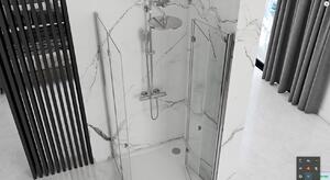 Rea - FOLD N2 skládací sprchový kout 70 x 70 cm, čiré sklo, REA-K1950