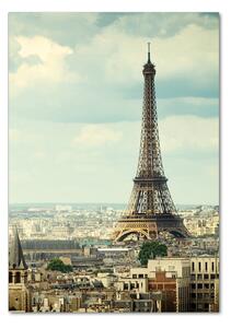 Vertikální Fotoobraz na skle Eiffelová věž Paříž osv-120415657