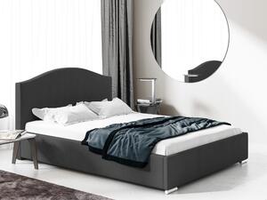 Čalouněná postel MILA 90x200 cm Odstín látky: Světlá šedá (Trinity 14) - eTapik
