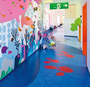 FORBO Marmoleum decibel Blue 303035 - 2 bm