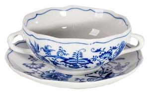Šálek bujón s podšálkem, Český porcelán, CIBULÁK, 0,25 l