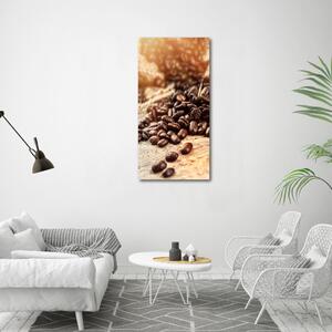 Vertikální Vertikální Foto obraz na plátně do obýváku Zrnka kávy ocv-122026573