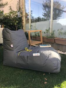 ASIR Sedací vak DAYBED šedý