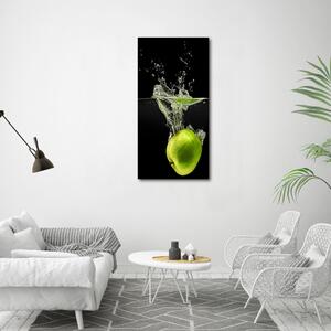 Vertikální Foto obraz na plátně Zelená jablka ocv-122126544