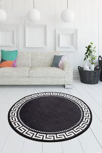 ASIR Koberec (100 cm) ANTIK černý a bílý - Řecké klíče