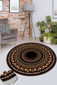 ASIR Koberec (100 cm) MISTIK MANDALA černý