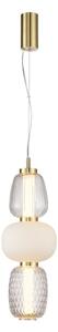LED závěsné svítidlo 3748 lm 3000K bílá ITALUX Eris PND-98374-28W-GD