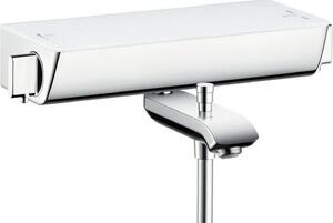 Hansgrohe Ecostat Select, Umyvadlo, Chrom, Bílá