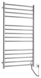 SAPHO - REDONDO elektrický sušák ručníků, kulatý, 630x1160 130 W, nerez lesk ER230V