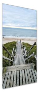 Vertikální Foto obraz skleněný svislý Stezka na pláž osv-125412785