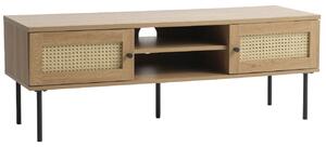 Unique Furniture TV stolek Pensacola 120 x 40 cm s dubovým dekorem