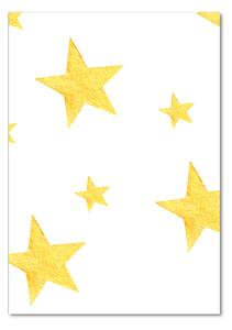 Vertikální Foto obraz sklo tvrzené Žluté hvězdy osv-127105931