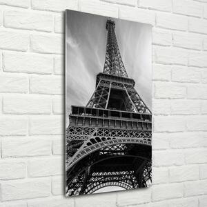 Vertikální Fotoobraz na skle Eiffelová věž Paříž osv-127407708