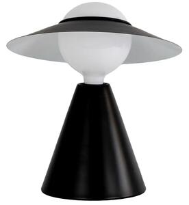 -25 % Dny MOMENTI– Angel Cerdá Černá kovová stolní lampa No. 8089