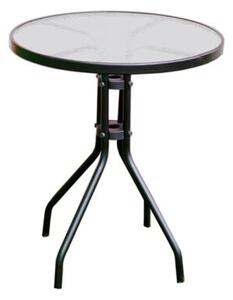 ZWT-03 Zahradní stůl ø 60 cm, černý ROJAPLAST 608