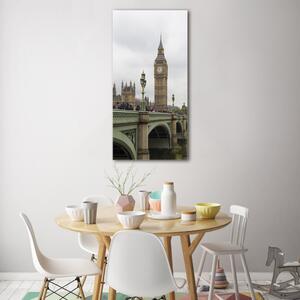 Vertikální Foto obraz fotografie na skle Big Ben Londýn osv-13220001
