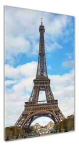 Vertikální Fotoobraz na skle Eiffelová věž Paříž osv-133120820