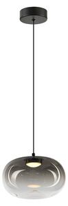 Závěsné svítidlo Vaso, 1x grafitové skleněné stínítko, (fi 18cm), b