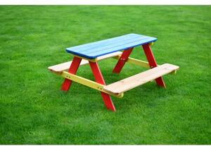 Piknik Dětský set 90 x 85 x 45cm, barevný ROJAPLAST 243/3