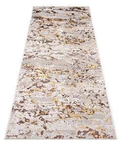 Makro Abra Běhoun GOLDEN MZ27D Abstraktní krémový hnědý Šíře: 80 cm
