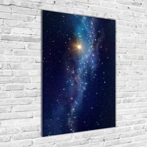 Vertikální Fotoobraz na skle Hvězdné nebe osv-144381988
