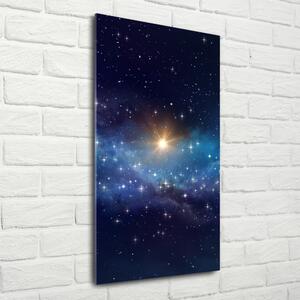 Vertikální Fotoobraz na skle Hvězdné nebe osv-144381988
