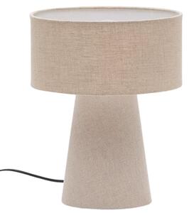 OnaDnes -20% Béžová stolní lampa Kave Home Algaida