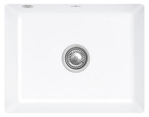 Villeroy & Boch Villeroy Boch SUBWAY – Keramický dřez, montáž pod desku, 545x440mm, alpská bílá Ceramic Plus 331001R1