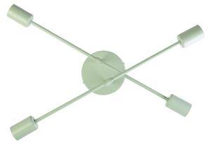 Přisazený lustr CAMBRIDGE 4xE27/15W/230V zelená