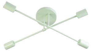 Přisazený lustr CAMBRIDGE 4xE27/15W/230V zelená