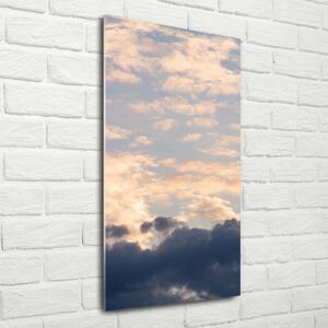 Vertikální Foto obraz skleněný svislý Mraky na nebi osv-163750330