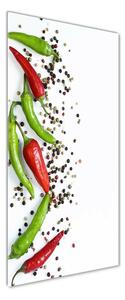 Vertikální Foto obraz skleněný svislý Chilli papričky osv-166768878