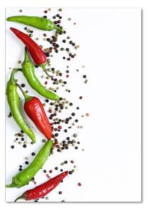 Vertikální Foto obraz skleněný svislý Chilli papričky osv-166768878