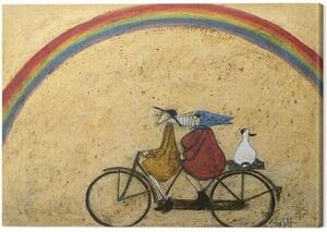 Obraz na plátně Sam Toft - Somewhere under a Rainbow, (50 x 40 cm)