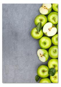 Vertikální Foto obraz fotografie na skle Zelená jablka osv-177833879