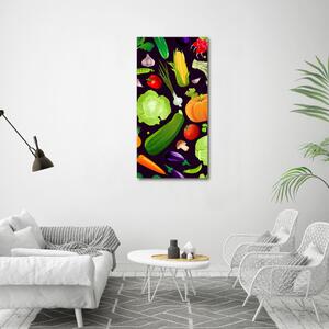 Vertikální Moderní obraz canvas na rámu Zelenina ocv-178769507