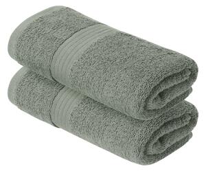 Livarno® Froté ručník, 50 x 100 cm, 500 g/m2, 2 kusy (mintová) (100395055004)