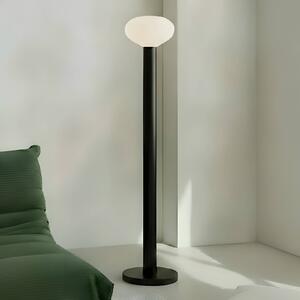 ALDEX Stojací lampa Flo, zelená, výška 138 cm, 1 žárovka, sklo, Zelená, Obývací pokoj / jídelna, kov, Design