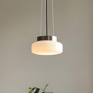 ALDEX Závěsné světlo BonBon, krémové, Ø 16 cm, sklo, stmívatelný, Krémová / jantar, Obývací pokoj / jídelna, Design