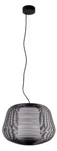 FARO 72104-156 AKCE - Venkovní závěsné svítidlo NARA černé 1xE27 460mm - FARO