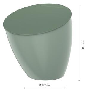 Odpadkový koš Calypso na kuchyňskou linku, 2,2l, Mepal, černý
