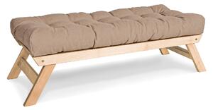 MarLiving Lavice BREEZIO 02 140 cm z masivu/béžová