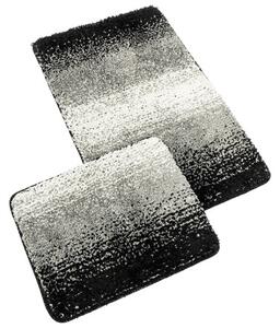 Bellatex BANYSILVER Koupelnová sada Černá,Šedá - 60x100, 60x50cm