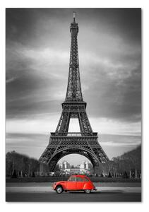 Vertikální Fotoobraz na skle Eiffelová věž Paříž osv-28112133