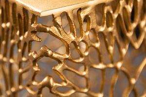 Příruční stolek 2set BREGENZ - zlatá