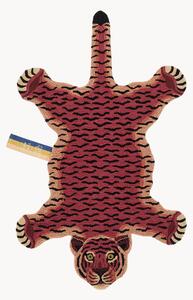 Ručně všívaný vlněný koberec Wise Tiger Small