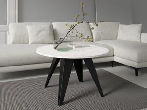 Konferenční stolek Barteno, Barva: černá / bílý mramor Mirjan24 5903211332289